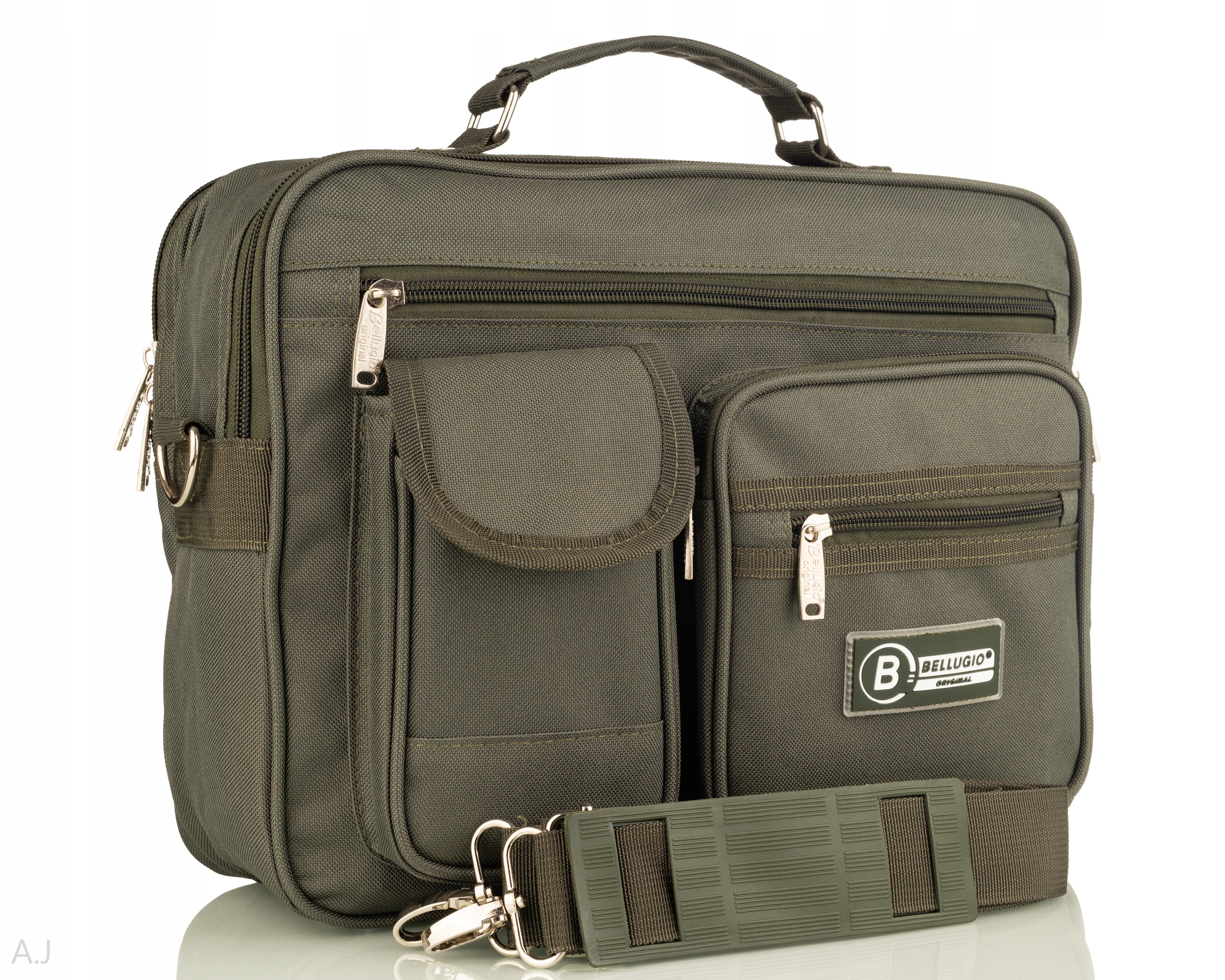 MOCNA TORBA MĘSKA DUŻA A4 LISTONOSZKA RAPORTÓWKA