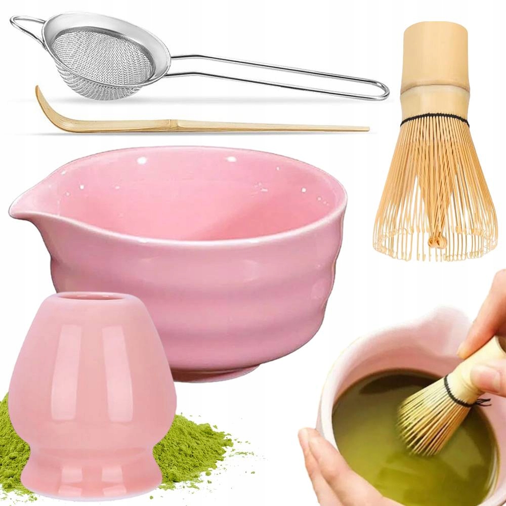 Levně Matcha Čaj Nástroj Sada Pro Míchání Matchy 5V1