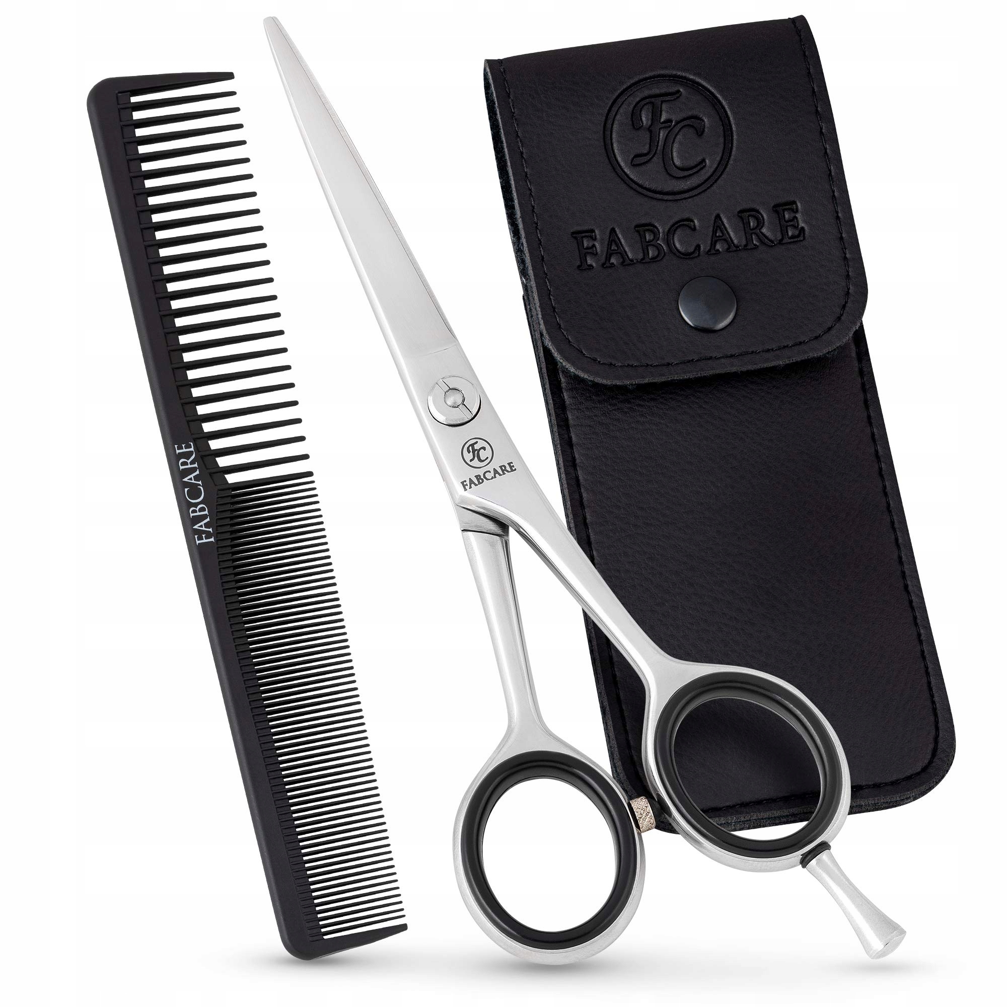 Profesionální nůžky na vlasy Fabcare s Pouzdro