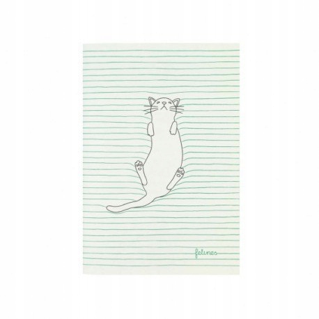 ZESZYT NOTES GORJUSS SANTORO MAŁY KOTY ZIELONY