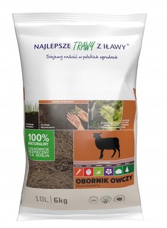 

Obornik owczy granulowany 10L worek naturalny