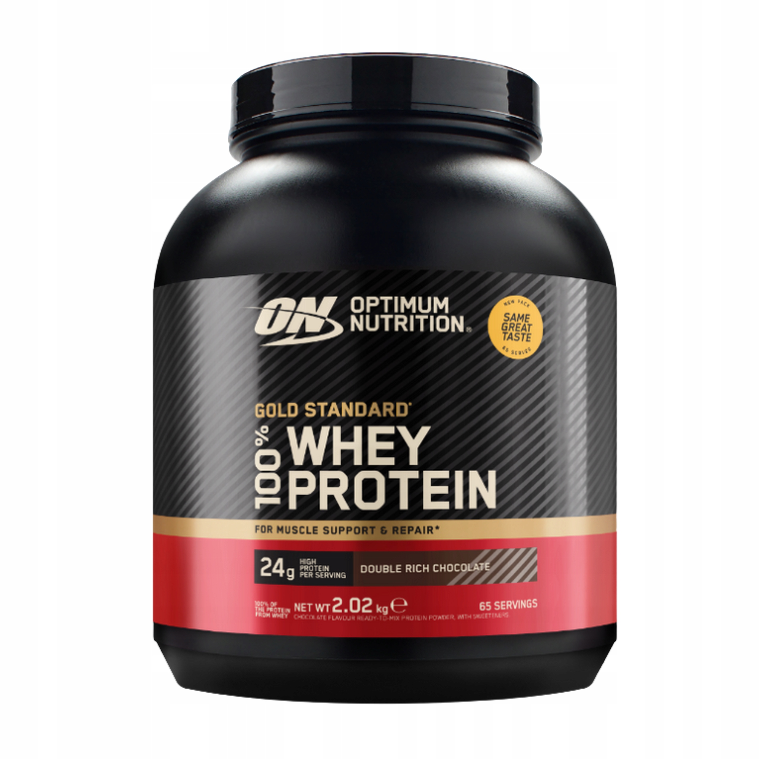 Optimum Nutrition Gold Standard Whey 2020 g Bílkoviny Čokoláda Wpc Wpi 65p
