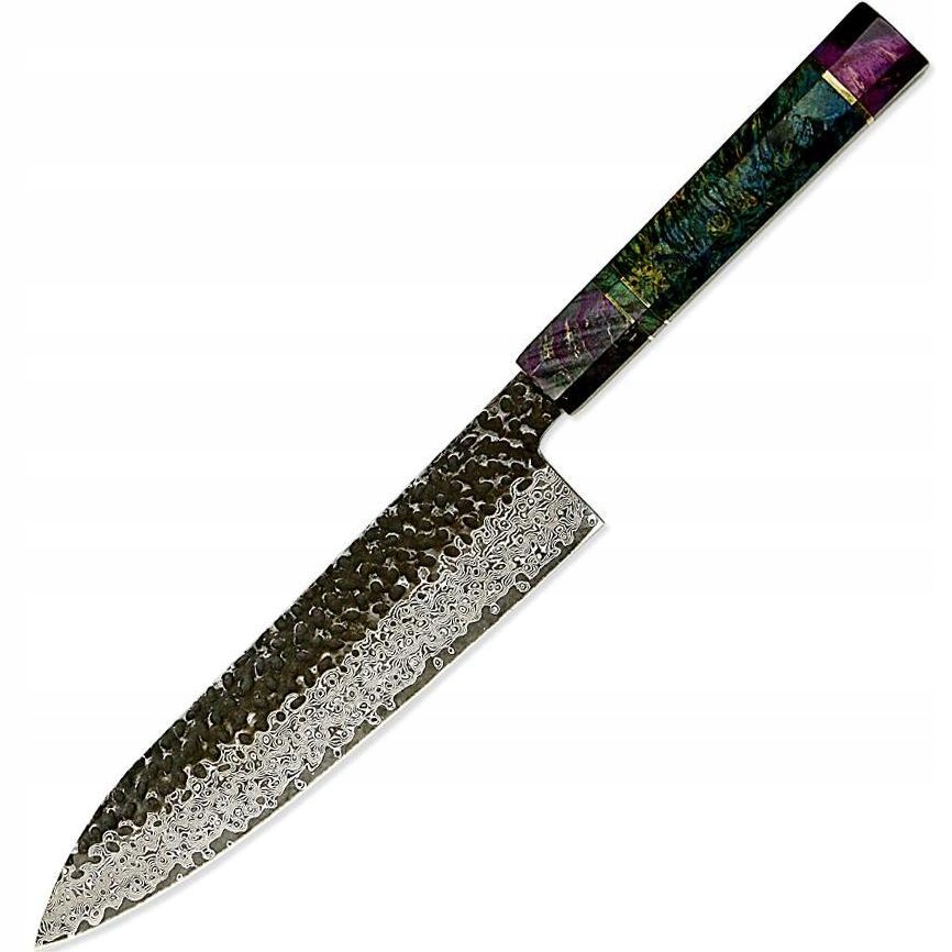 Damaškový kuchynský nôž Seiryu Chef/Multifarebná KP-37548