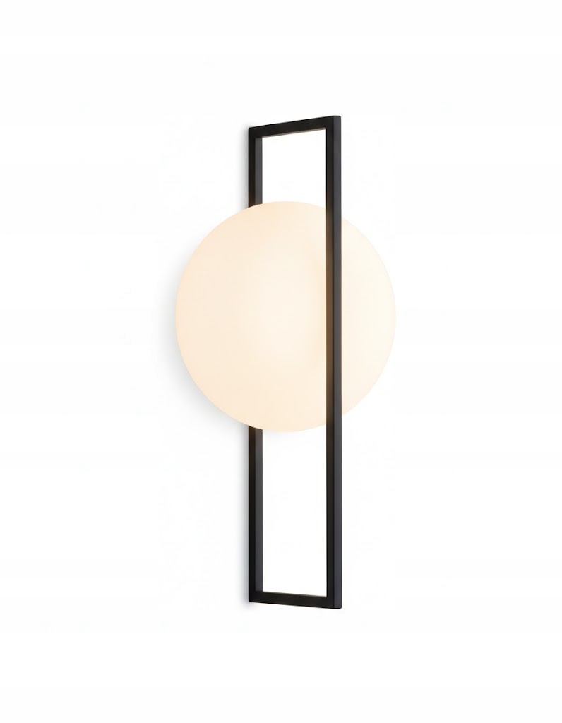 Marco nástěnné svítidlo 35 cm geometrické Led moderní dekorativní černé