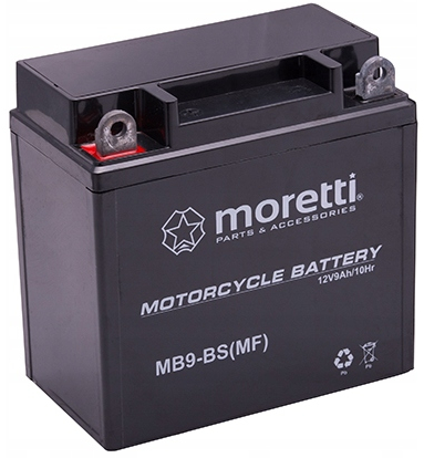 AKUYB9-BSXXXMOR000 - Аккумулятор для мотоцикла Moretti AGM (GEL) MB9-BS