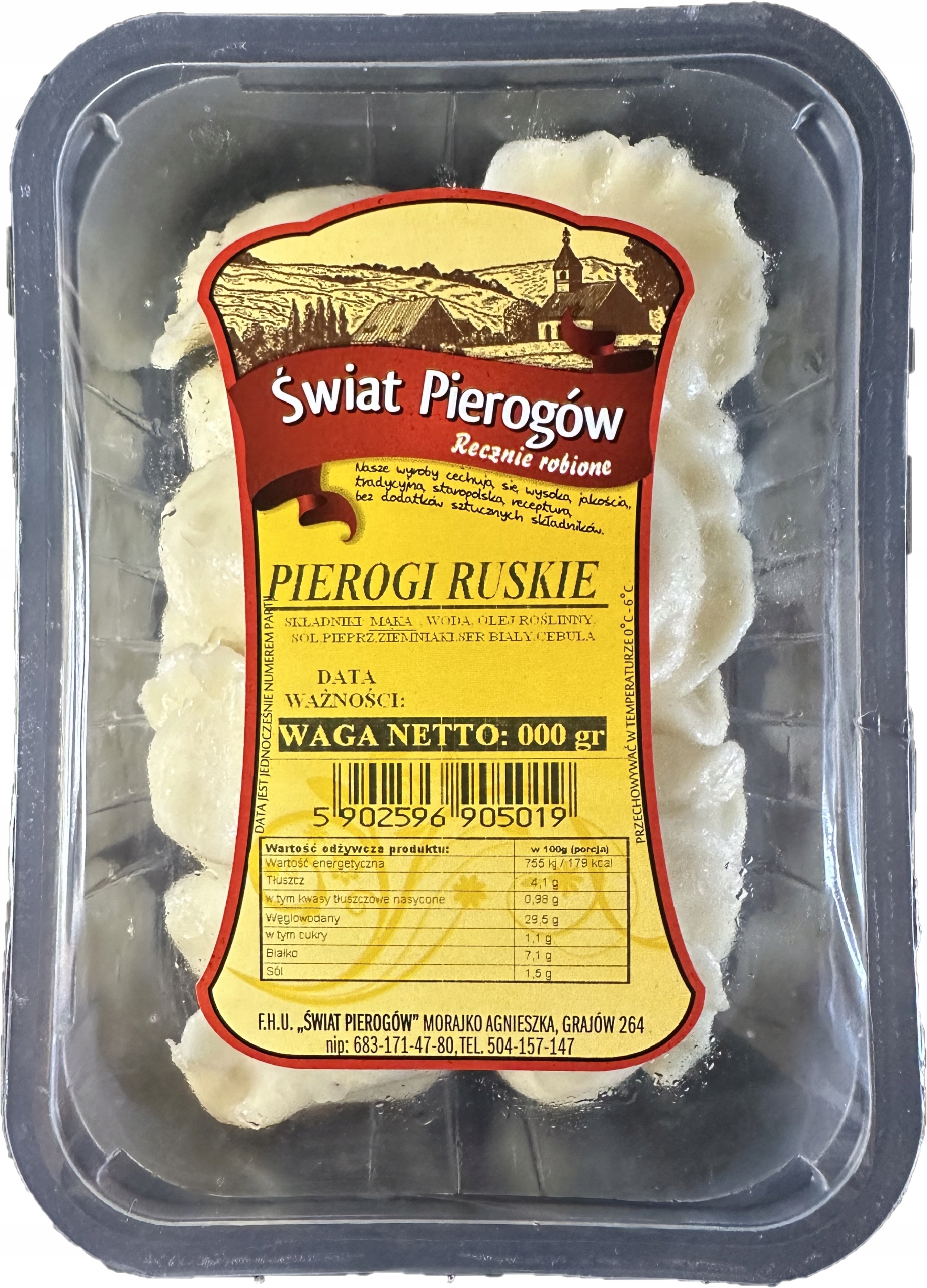 Levně Ruské Pirohy Domácí 1KG Hodně Přírodní Nádivky Od Babičky