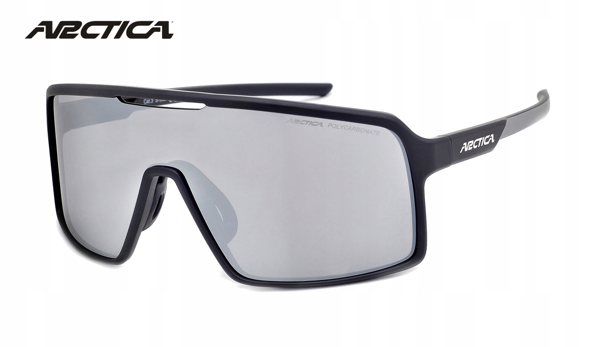 ARCTICA Okulary S-336 PRZECIWSŁONECZNE SPORTOWE ROWEROWE DUŻE SZKŁO Marka Arctica