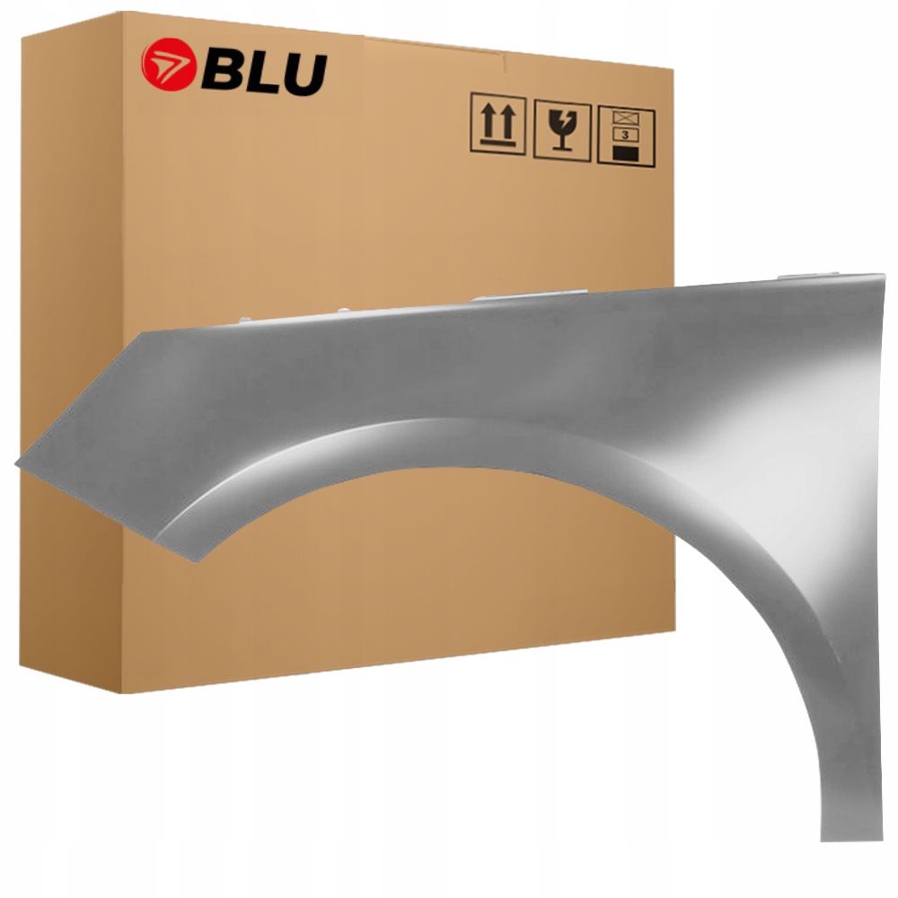 Blu Blatník Audi A1 8X LX7G levý šedý 10-18 přední pozink ChronosGrau