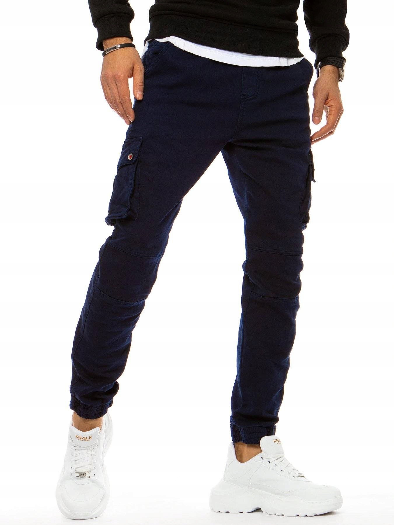 

Męskie Spodnie Joggery Bojówki ux3175 - 35