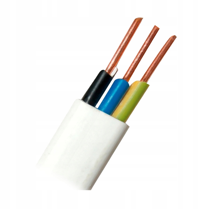 

Przewód Kabel Płaski YDYp 3x1,5 750V 100m