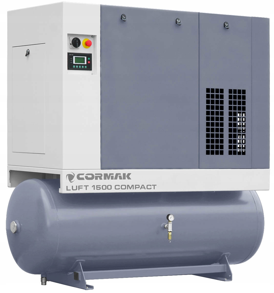 KOMPRESOR OLEJOWY SPRĘŻARKA ŚRUBOWA CORMAK LUFT1500 BUTLA 500 + OSUSZACZ Marka Cormak