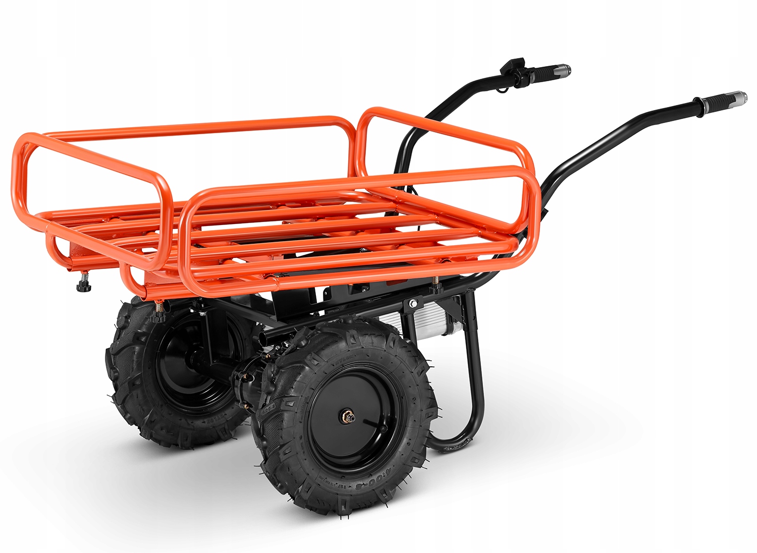 Taczka elektryczna budowlana koleba ogrodowa BAUMR-AG 3w1 120L 260kg 40V — 28