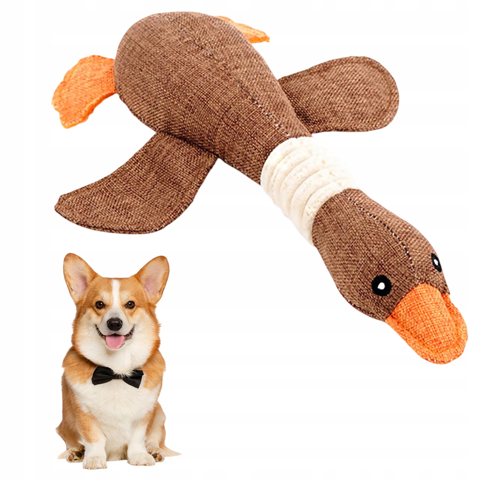 Levně Hračka Pro Psy Zraněného Štěňátka Pro Velkého Psa Kousátko Odolné Brown