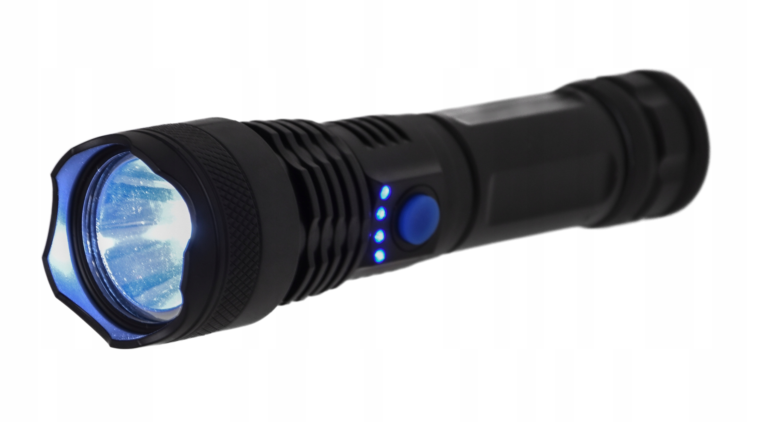 Latarka Taktyczna Akumulator Xpe Led 3 Tryby Pracy