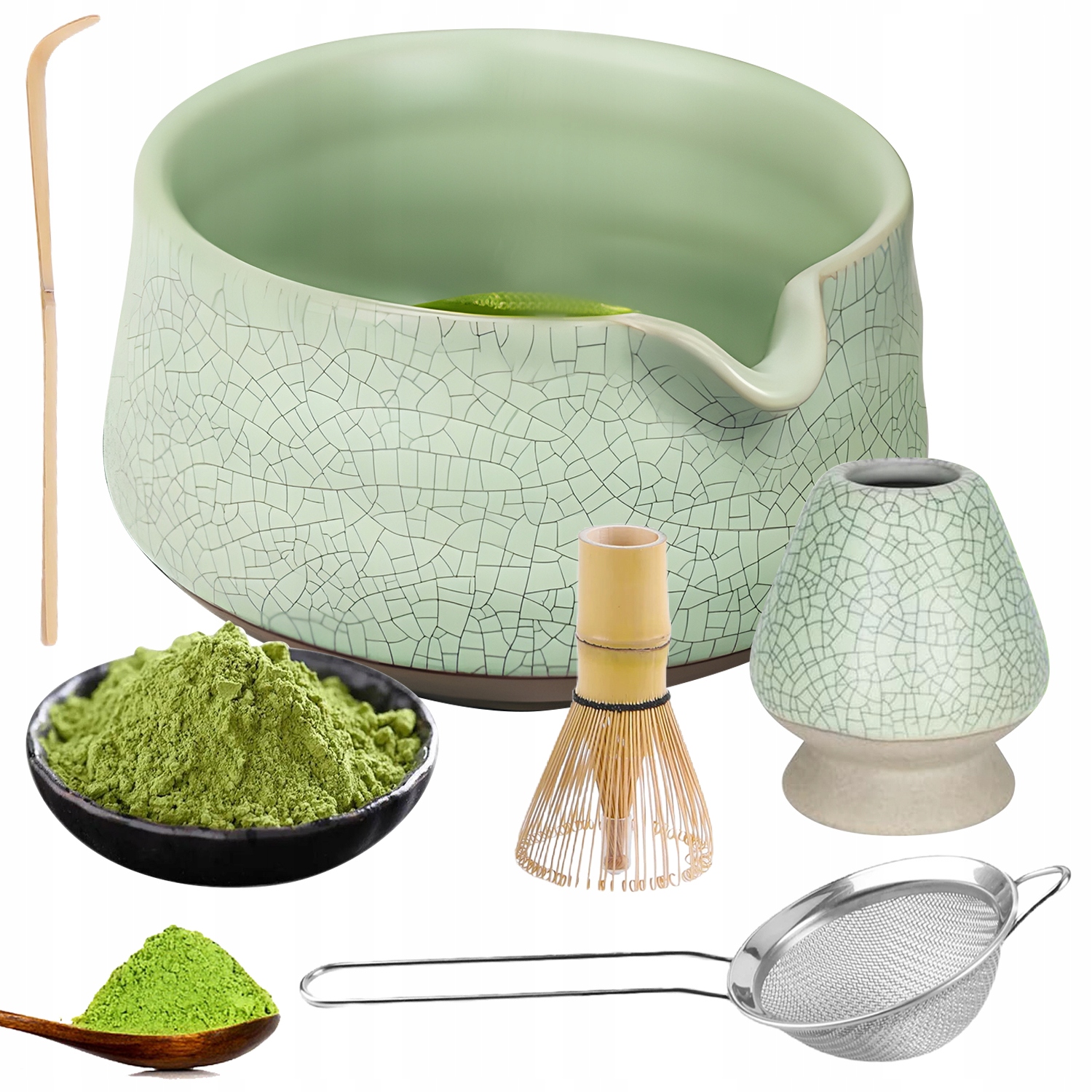 Dárková Sada Na Čaj Matcha Sada Na Výrobu Čaje Matcha Odolná