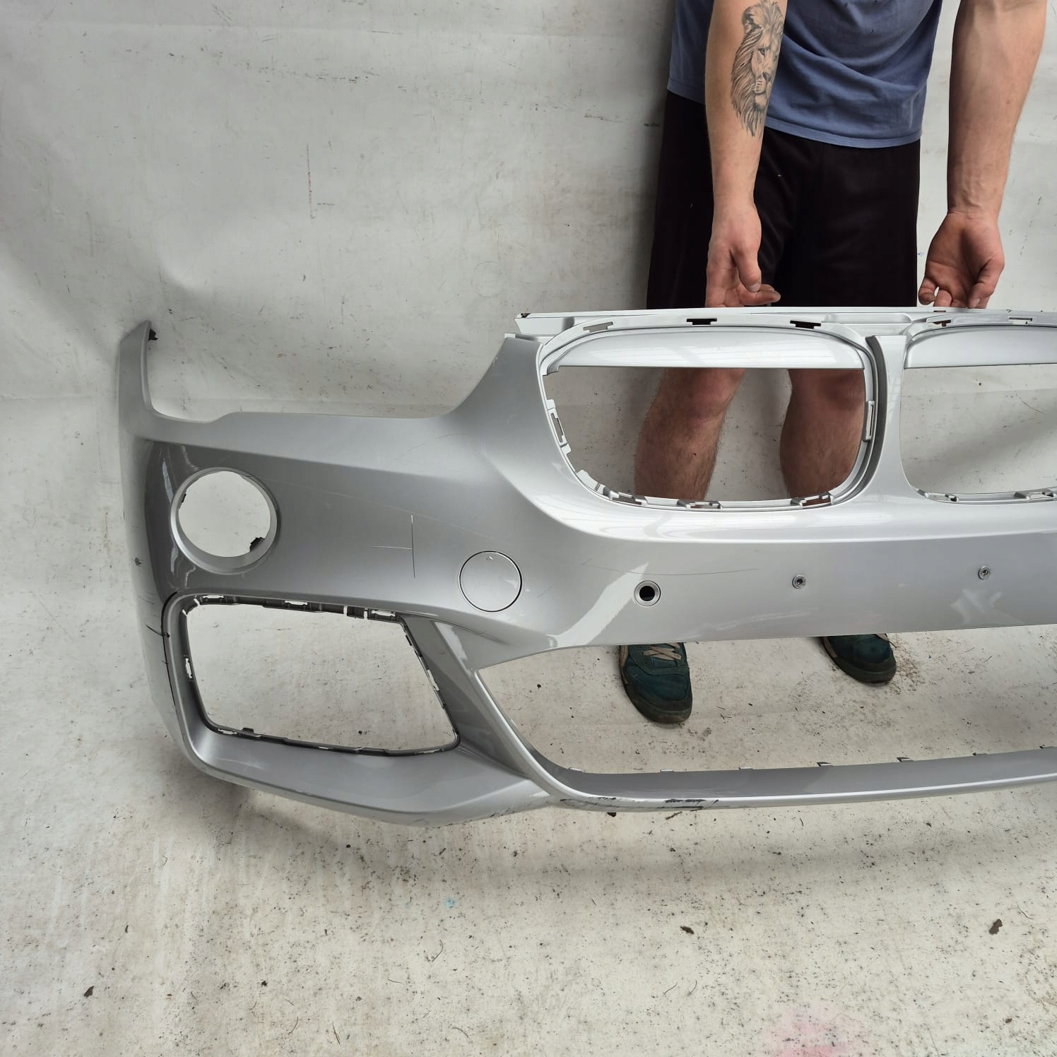 BMW X1 F48 m-packet 15-19 bumper front front PDC