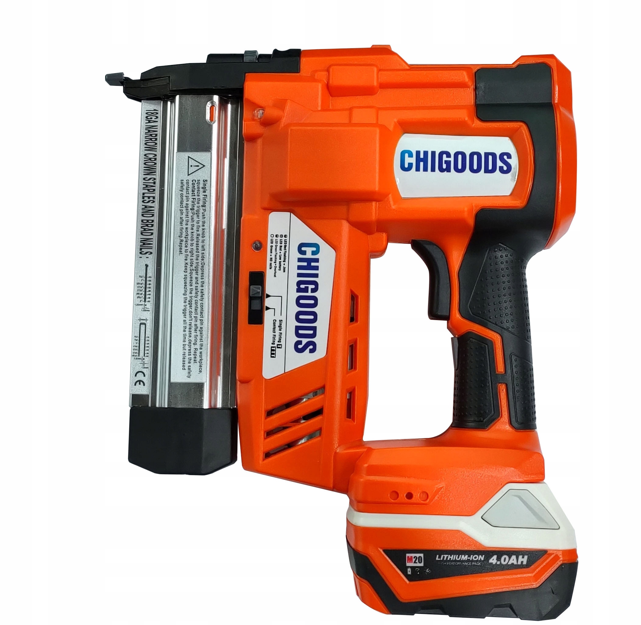 PISTOLET NA ZSZYWACZ GWOŹDZIARKA AKUMULATOROWA SZTYFCIARKA TAKER 20V 4.0AH