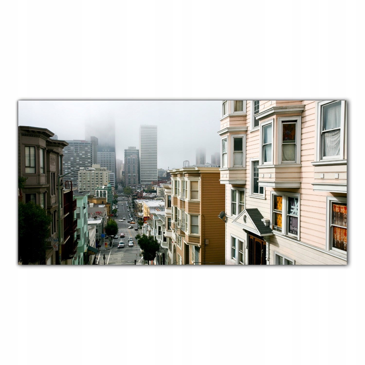 San Francisco Město 140x70 Skleněné panely kuchyně