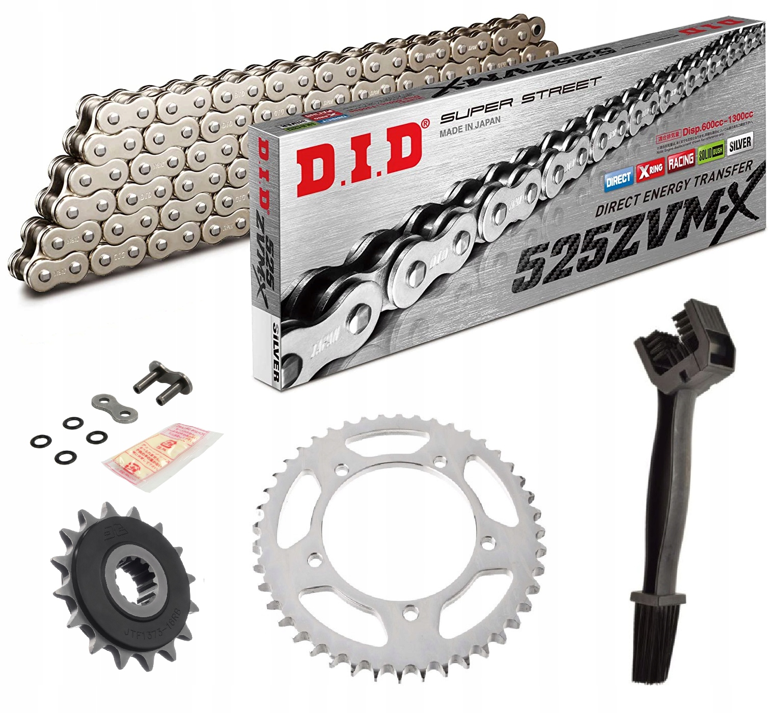 NAPĘD DID+JT KAWASAKI Z900 2017-2018 TŁUMIK DRGAŃ