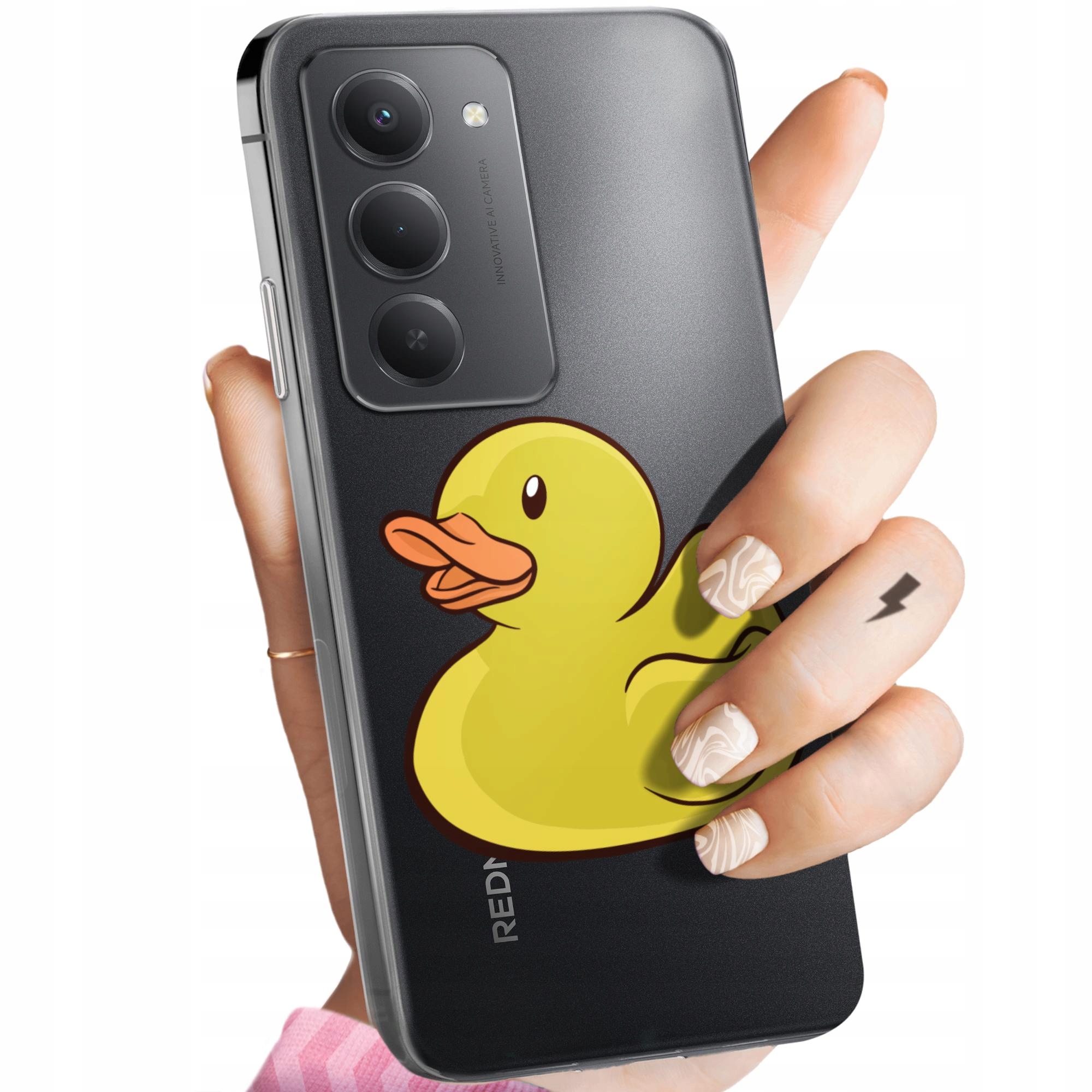 Etui Do Xiaomi Redmi 15 15 5G Bez Tła Naklejki Sticker Obudowa Case