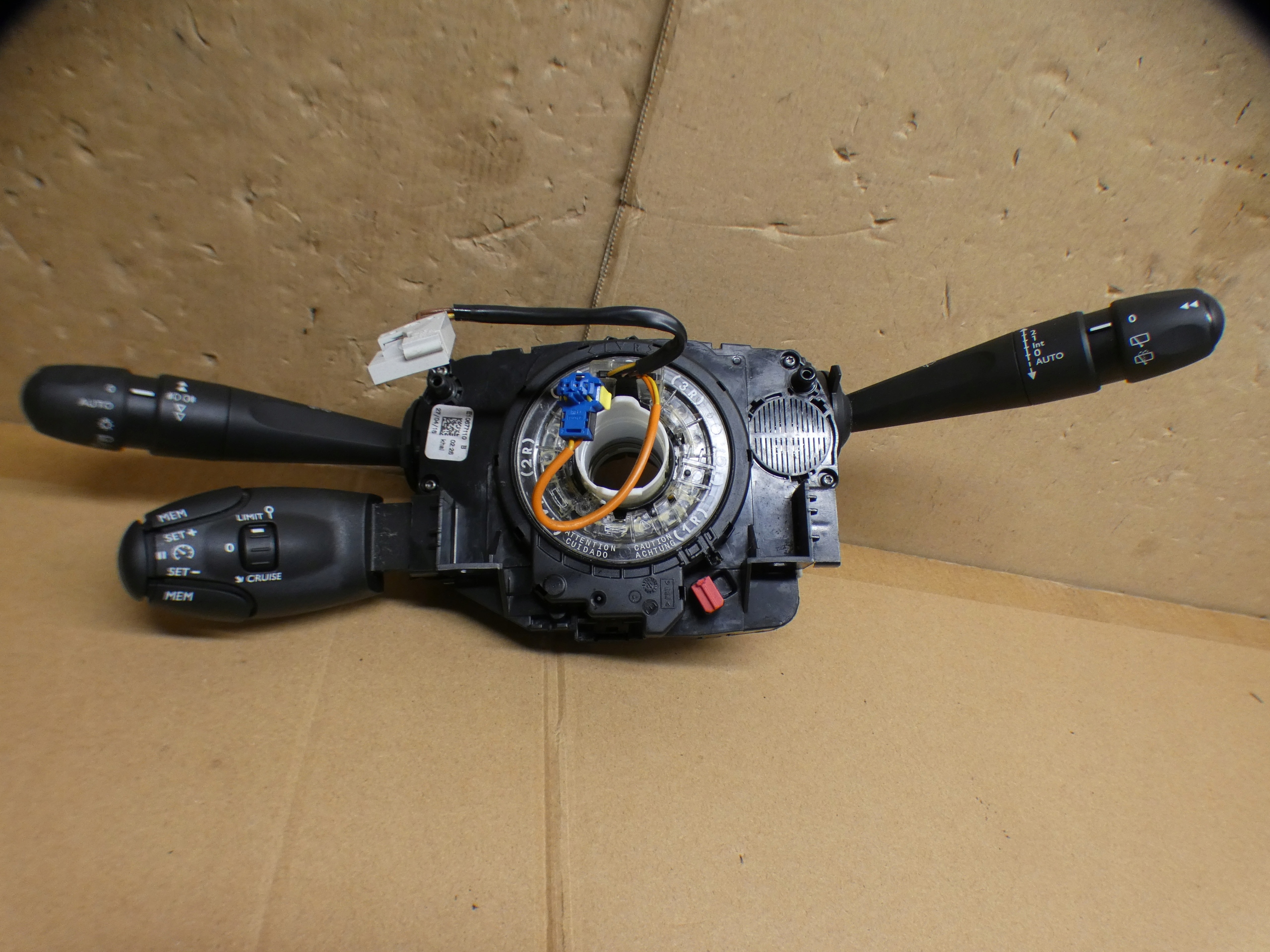 PEUGEOT 308T9 steering wheel levers and controls ring EUROPA