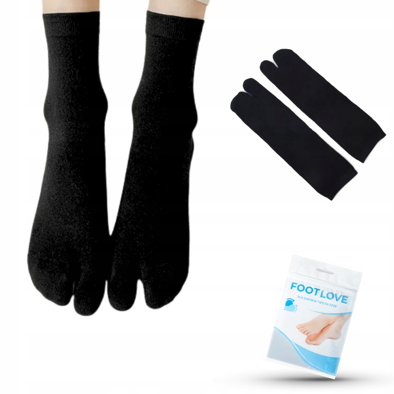 Bezuciskowe skarpetki z jednym paluchem Tabi S02 (1para)