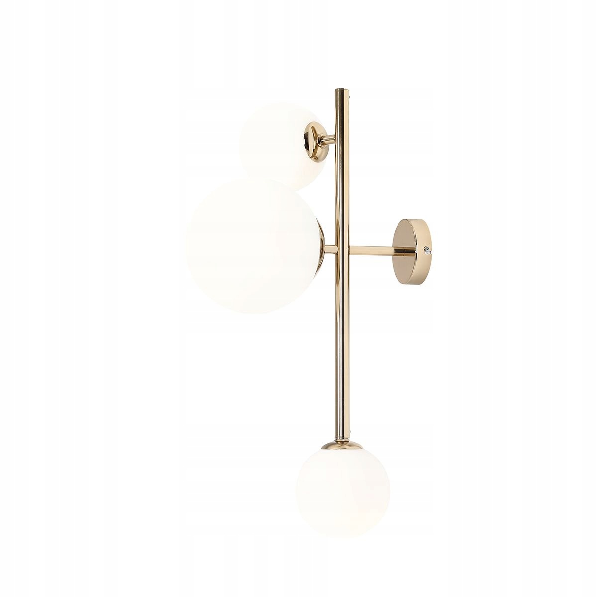 Lampa ścienna kinkiet Aldex Dione 3x E27 Złoty Metalowy do Salonu