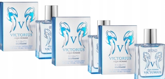 JFenzi Victorius Aqua Men 100 ml 3 kusy Dárek