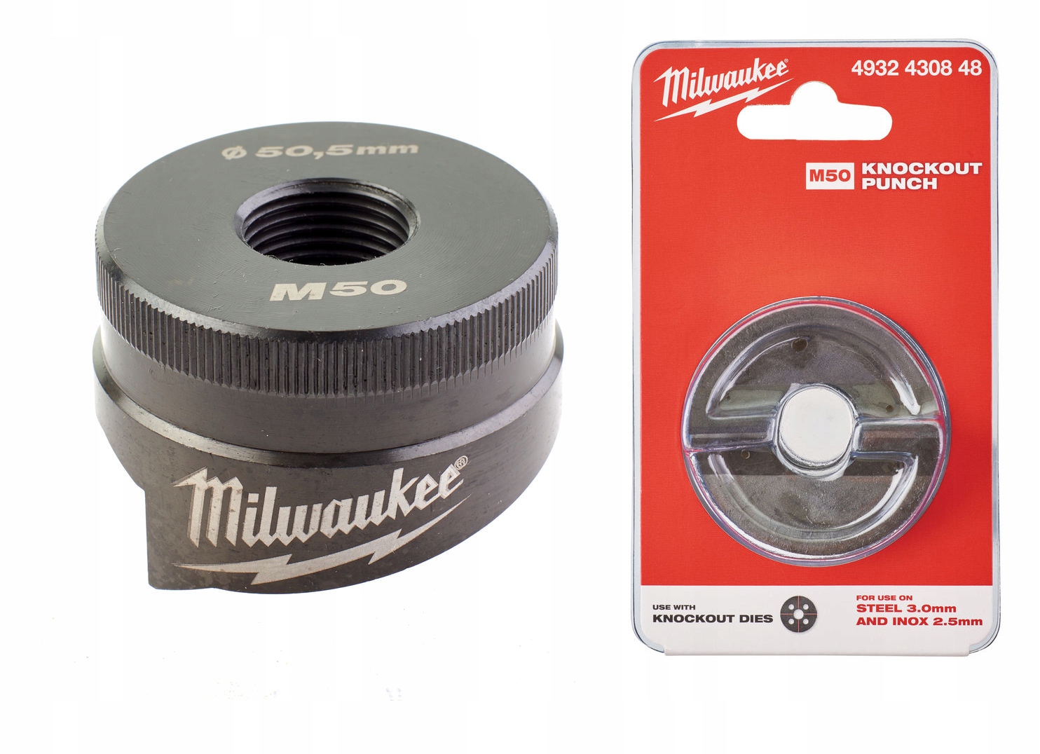 

Milwaukee Wykrojnik M50 50,5mm do Otwornicy M18HKP
