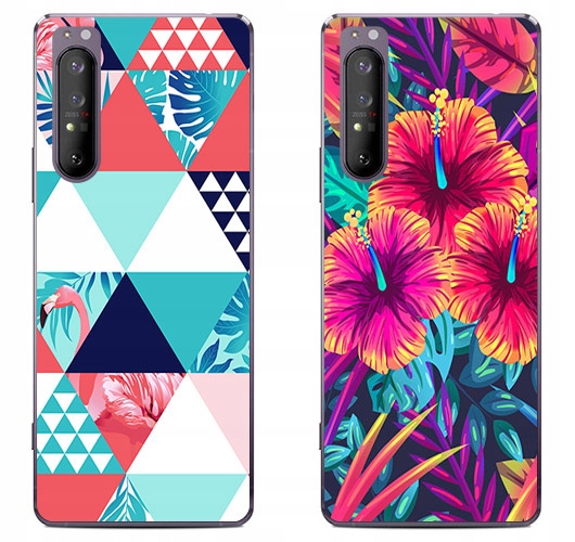 

2 x Etui Silikon Foto Do Sony Xperia 1 II Szkło