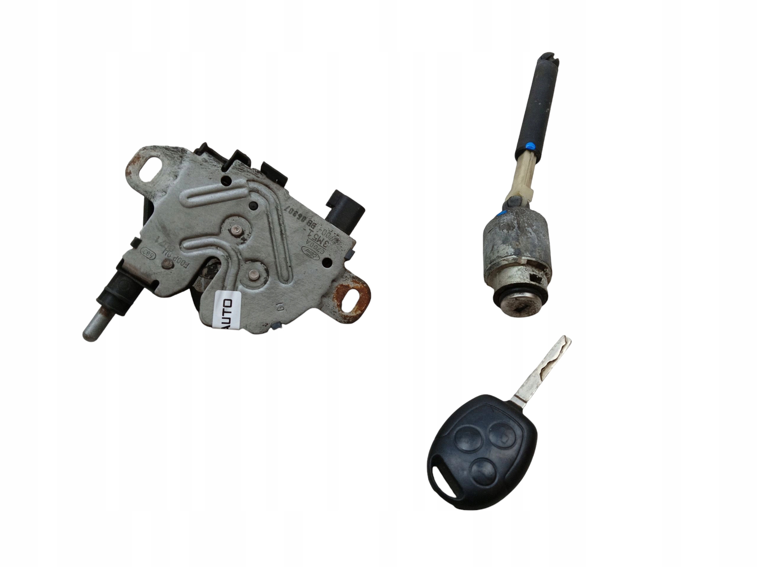 bonnet latch lock key FORD FOCUS MK2 (2004-2007) 3M5T-16700-BB