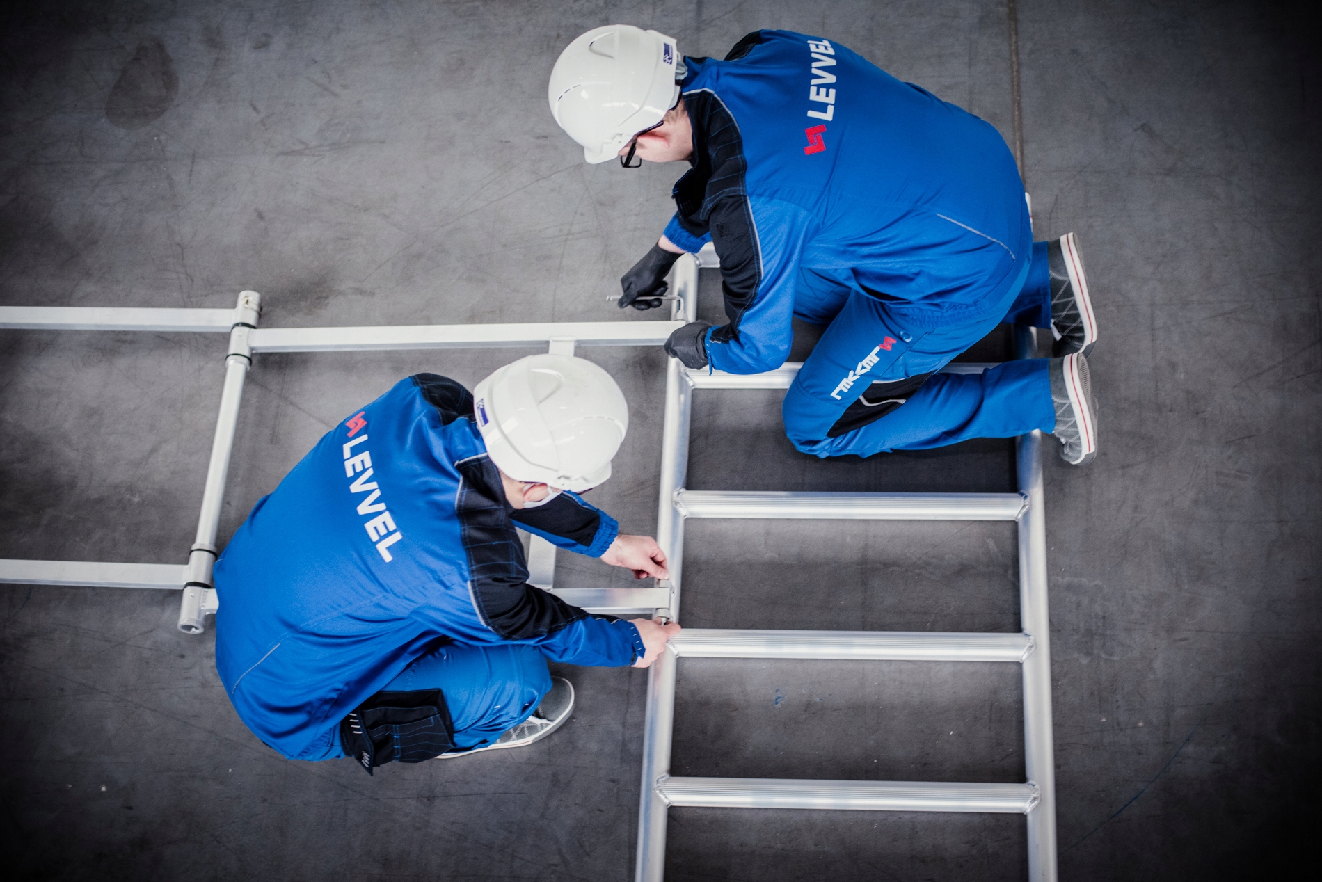 Rusztowanie aluminiowe jezdne LEVVEL EASYGATE 5.5m Marka LevveL