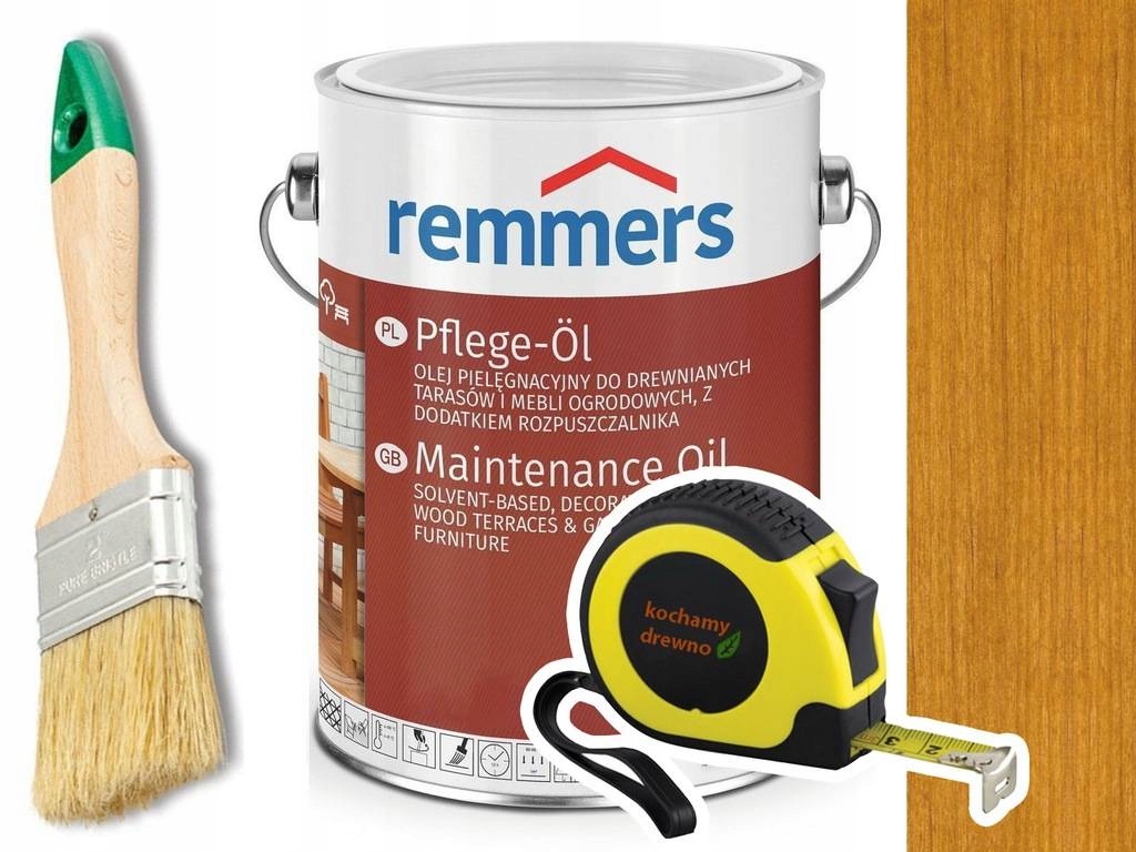 Remmers Pflege-Ol olej tarasu Dąb Rustykalny 10L