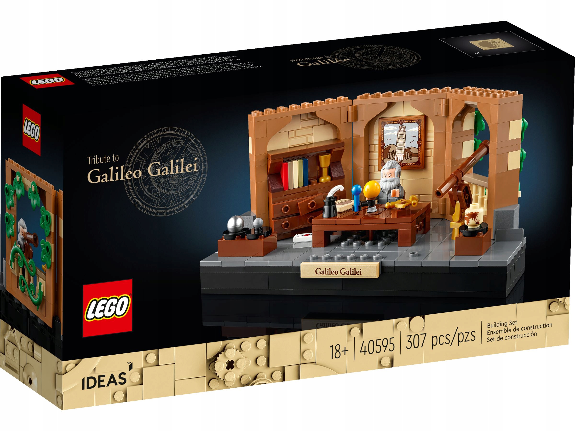 Lego 40595 Ideas Pocta Galileovi Stavebnice kostky Ideální Dárek