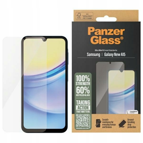 PanzerGlass Ultra-Wide Fit Sam A16 A16 5G Screen Protection 3807