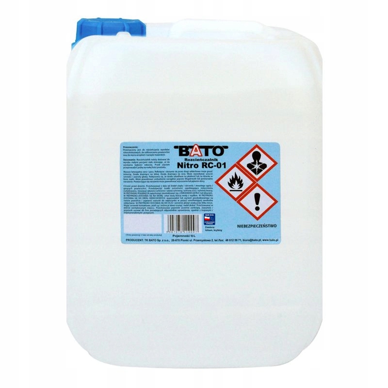Rozpouštědlo Bato Nitro 10 L