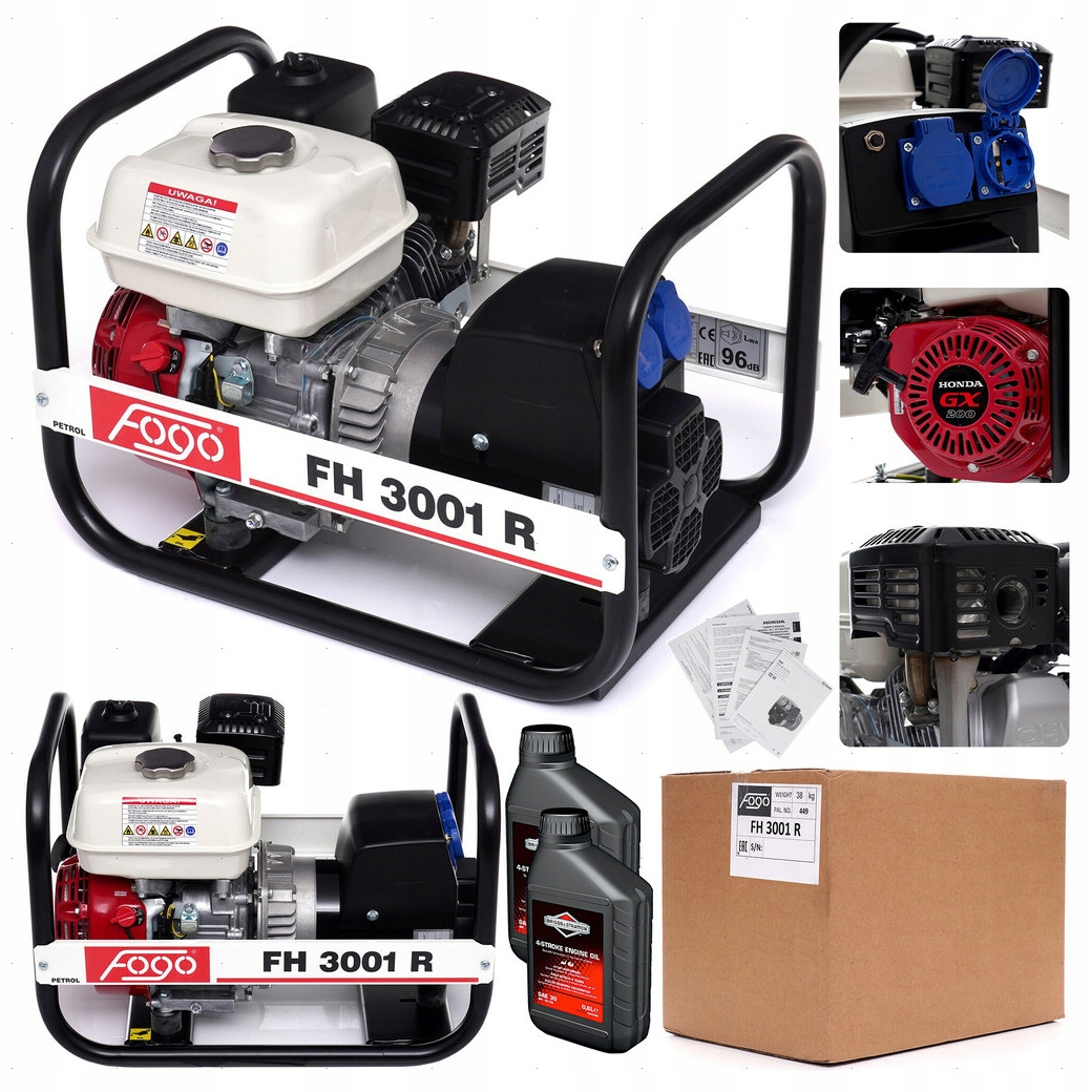 

Agregat Prądotwórczy Fogo Fh 3001 R