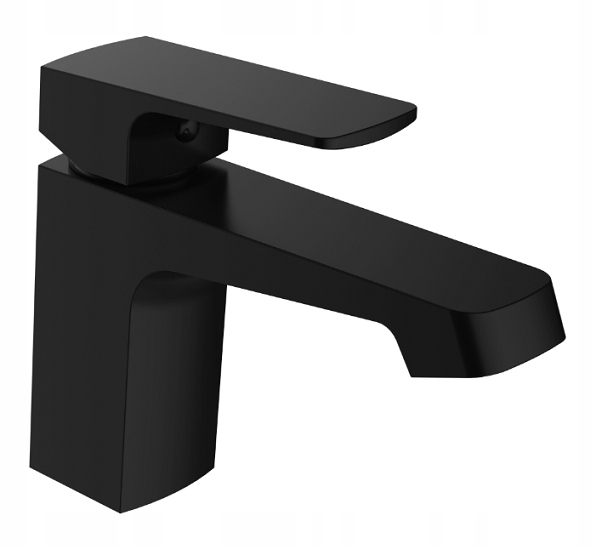 

Bateria umywalkowa Cubic black Kvadro czarna