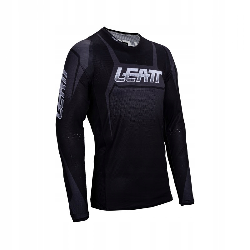 Mikina Leatt Moto 4.5 Lite Stealth Black Grey L