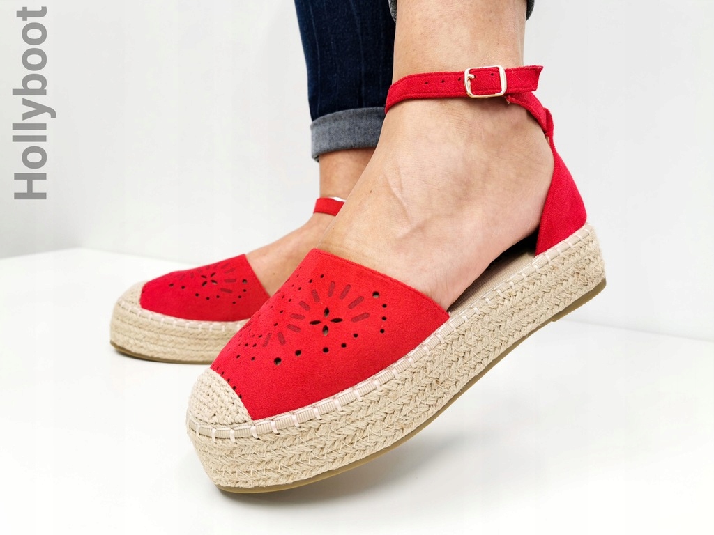 

Sandały Espadryle Z Paskiem Limonos