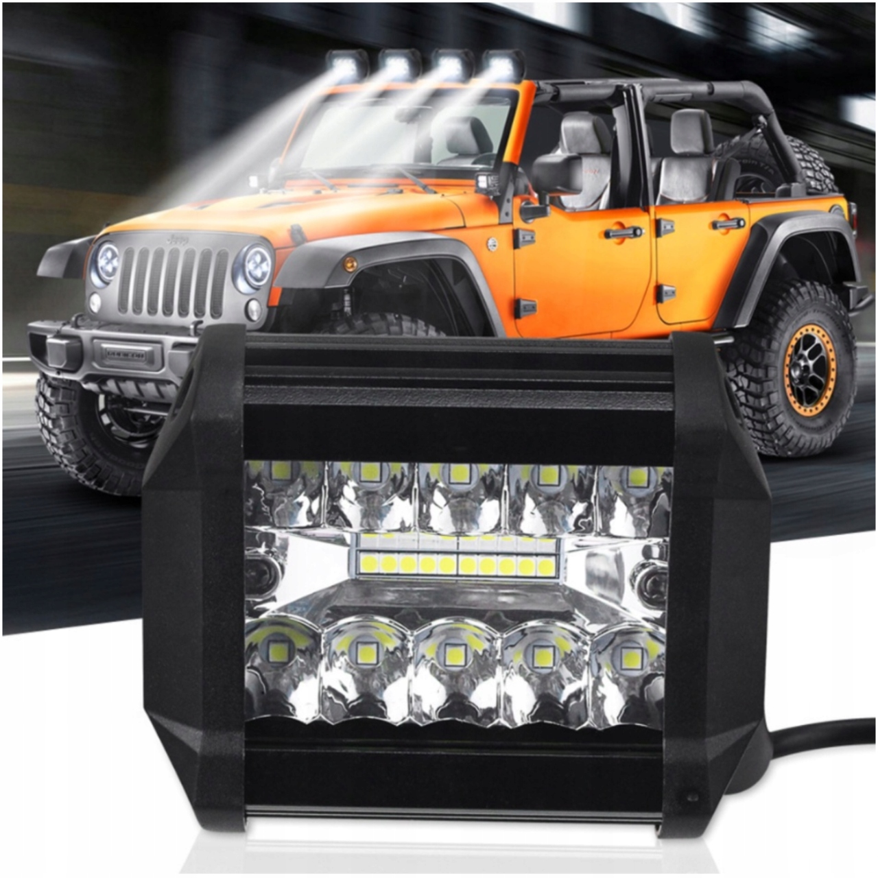 LAMPA ROBOCZA LED SZPERACZ 60W 12V HALOGEN REFKLEKTOR SAMOCHODOWY Producent części MFC