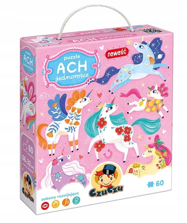 

Czuczu Puzzle 60 Ach Jednorożce dzieci +4 lata