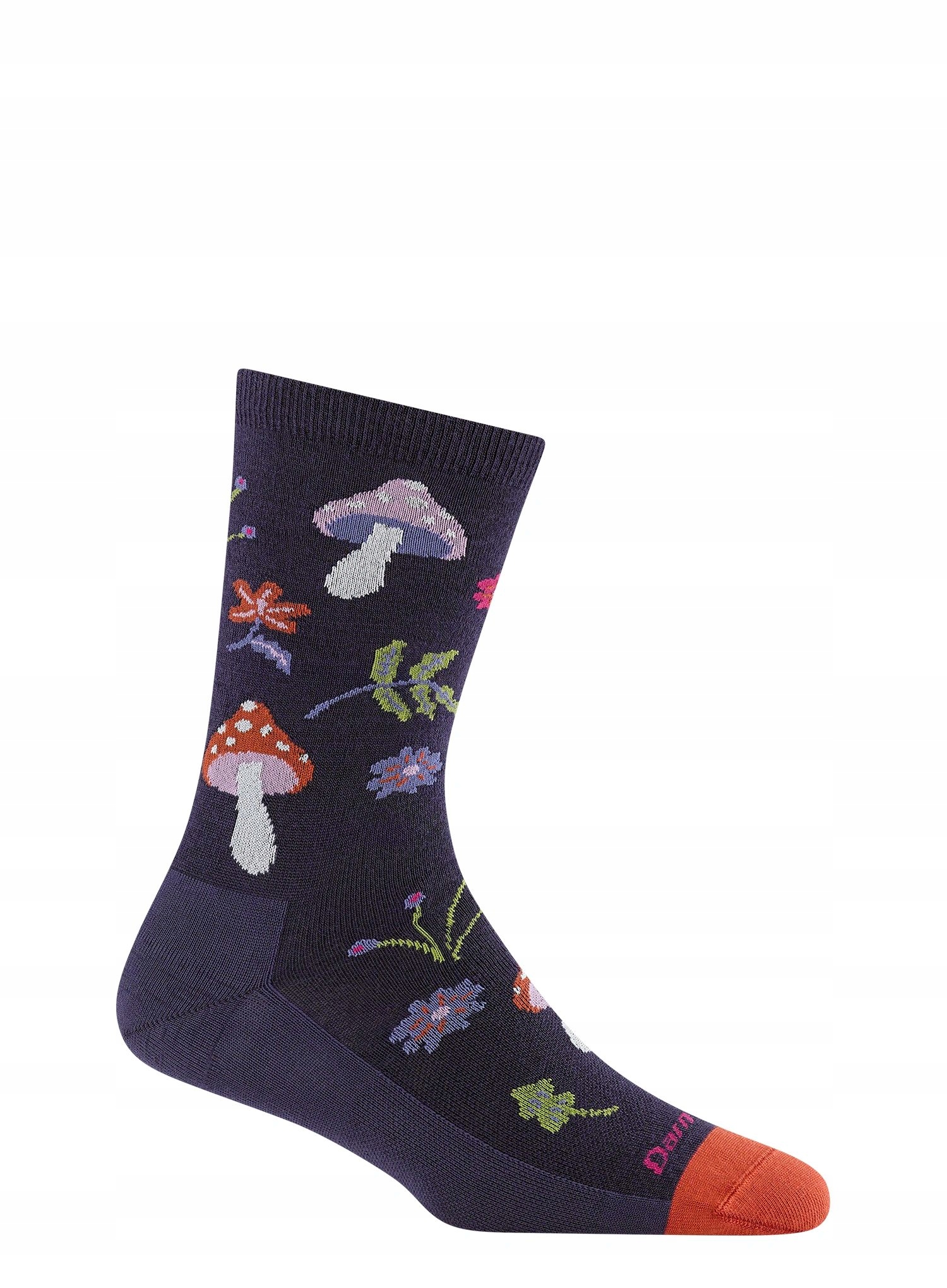 Skarpety damskie Darn Tough Shroom Bloom Crew Lw blackberry 41-42,5