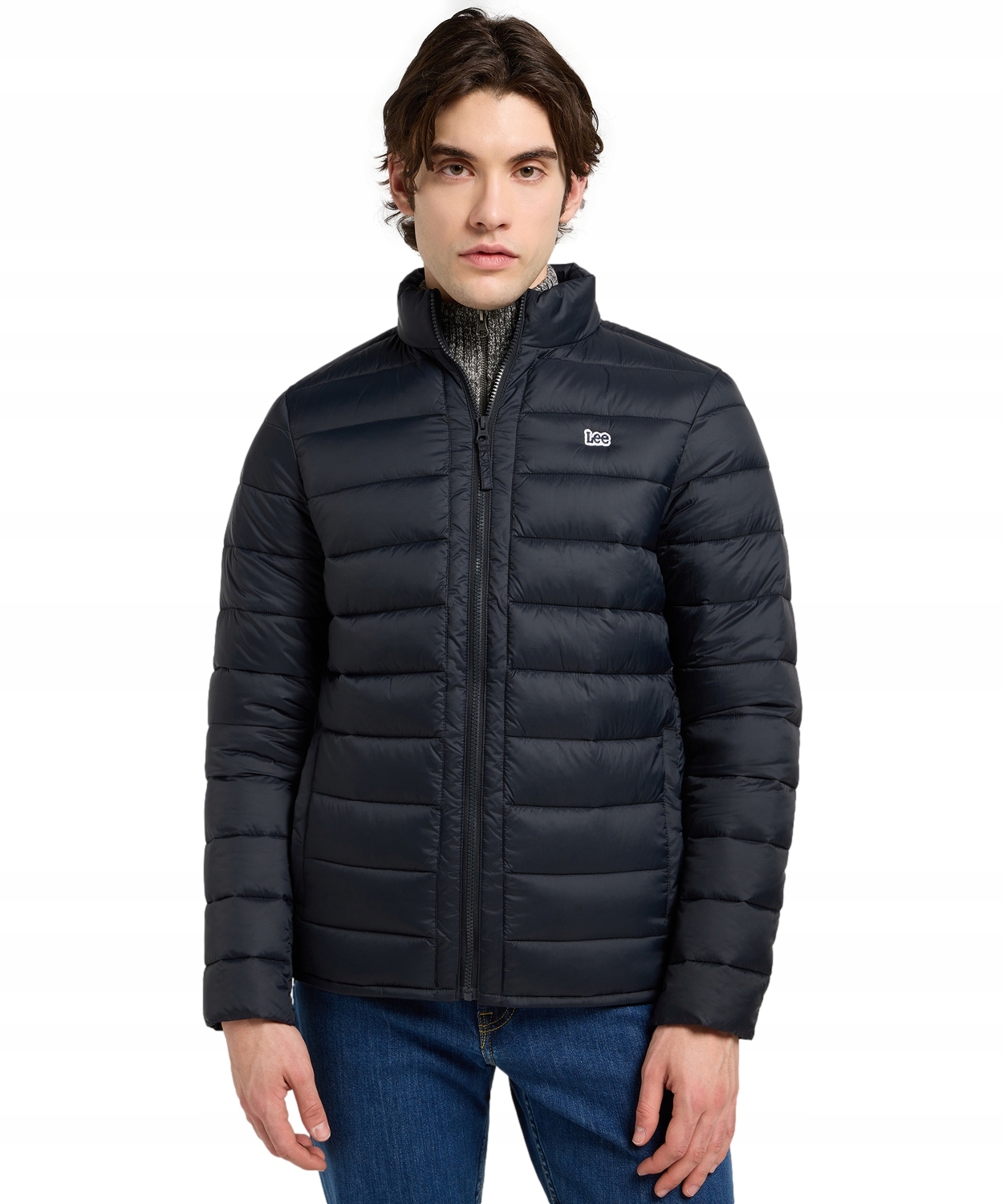 Prošívaná bunda Lee se stojáčkem 112370431 Černá M