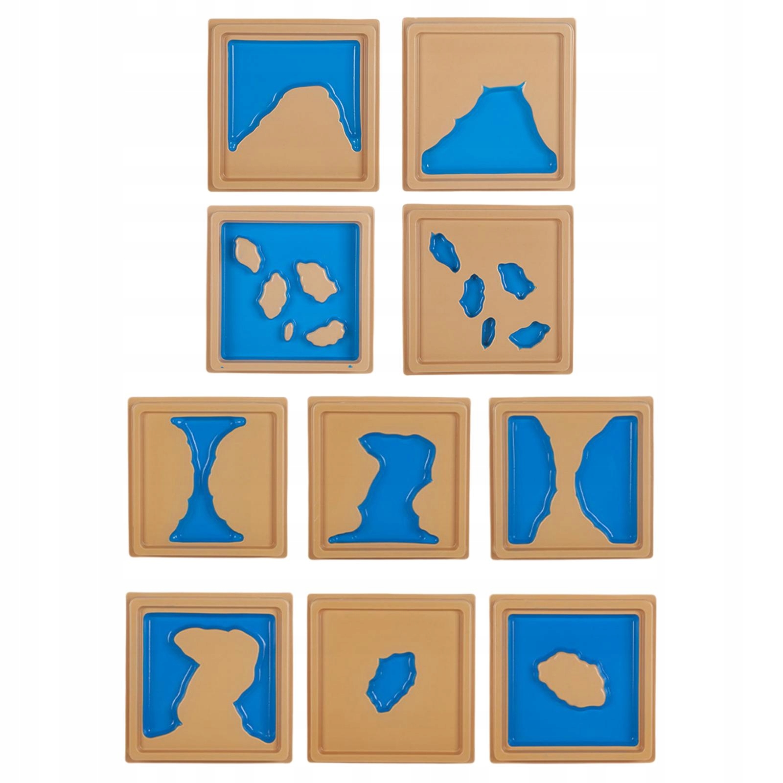 2x Forma Geograficzna Modelu Terenu do