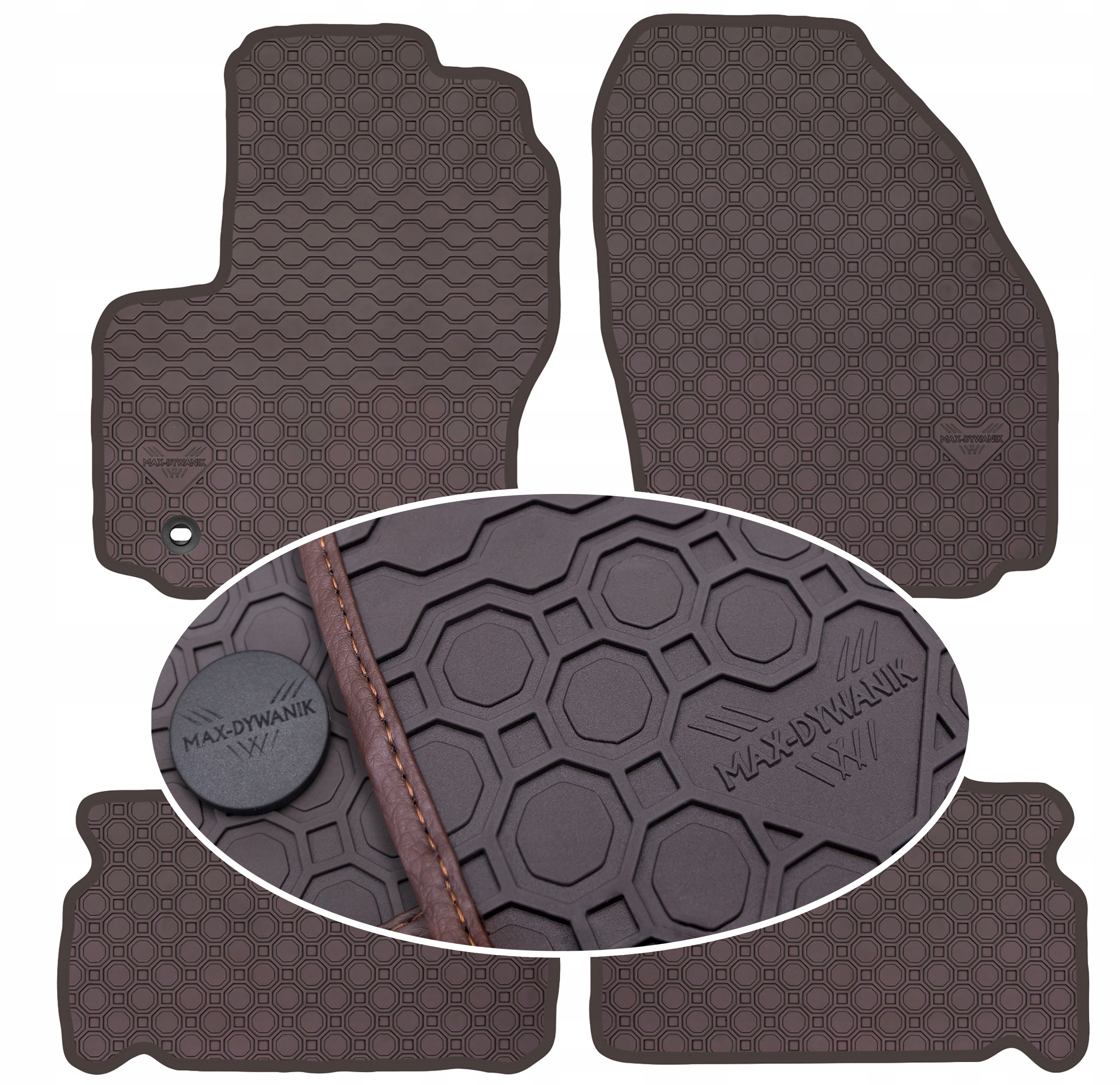 Ford S-Max I 5os 2006-2010 Koberce Bronzové