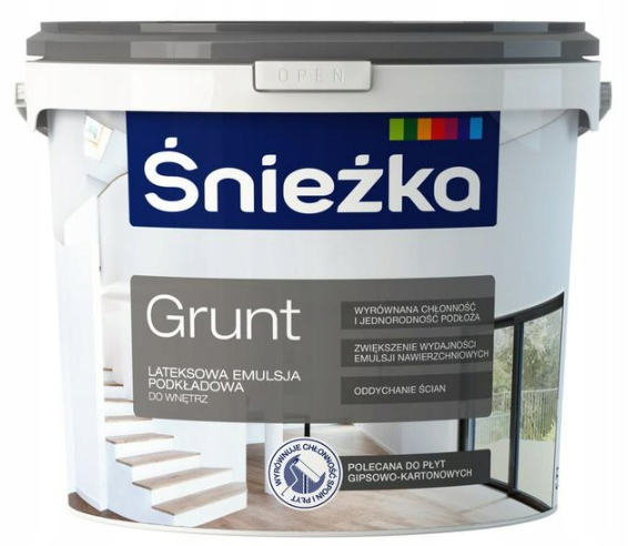 

Śnieżka Grunt Farba Gruntująca 5L
