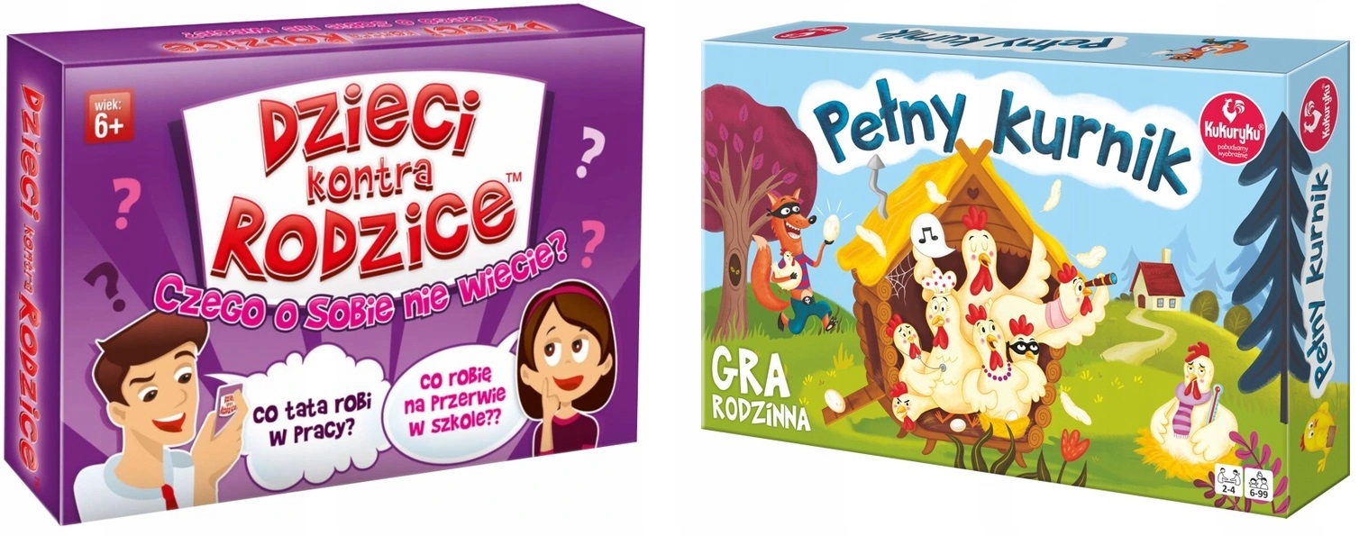 

Gry Dla Dzieci Pełny Kurnik Dzieci Kontra Rodzice