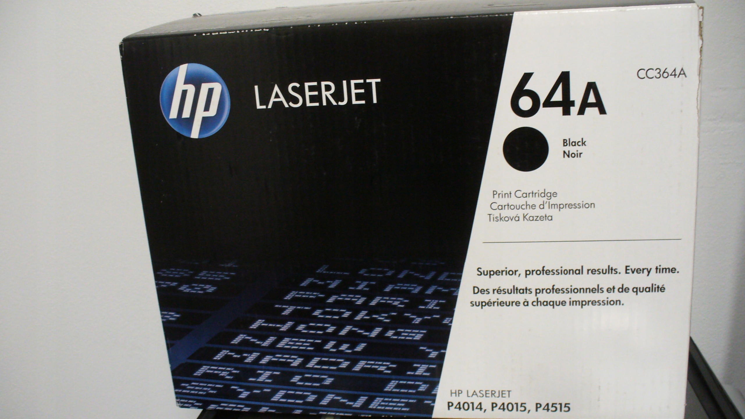 Toner Czarny Hp CC364A Black 64A Oryginał Hp Lj P4014 P4015 P4515