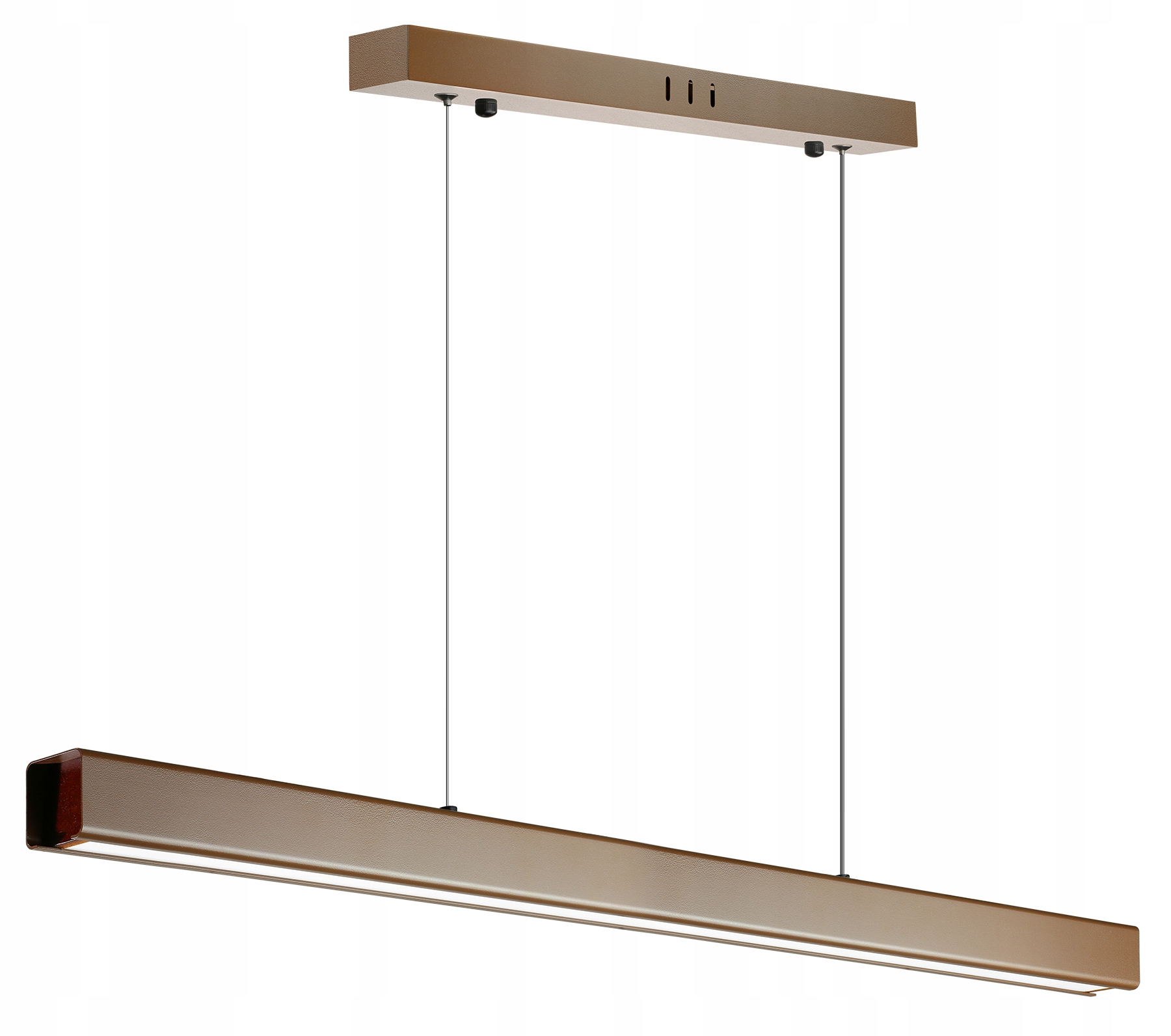 Moderní Led Lineární Závěsná Lampa 32W 80cm Podélný Nosník Dálkový Ovladač 3 Barvy